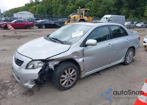 2010 Toyota Corolla S from USA, damaged, VIN 2T1BU4EE7AC466458